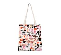 AKTAP Grease Musical Merchandise Oh Sandy Grease Movie Tote Bag Rydell High Inspired Tote Broadway Theater Gifts D&S Fan Gift (Grease Tote)