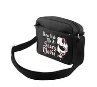 AKTAP Horror Michael Gifts You Had Me At Scary Movie Crossbody Bag Horror Movie Merchandise Michael Killer Shoulder Pouch (CB, Micha-l Scary Black H CB-HT2)