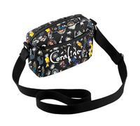 AKTAP Horror Movie Gifts Cora-Line Crossbody Bag Cartoon Character Adjustable Shoulder Purse Bag Secret Door merch for Fans (CB, Cora-L2 H CB-HT)