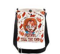 AKTAP Horror Movie Merch Gifts Chucky Friends Till The End Crossbody Bag Chucky Doll Crossbody Purse for Chucky Fans Favors (CB, Friends Till The End CB-HT)