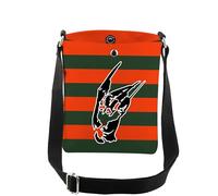 AKTAP Horror Movie Merchandise Gifts Fredy Character Crossbody Bag Nightmare Street Inspired Shoulder Scary Killer Lover Gift (CB, Fredy CB-HT)