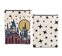 AKTAP HP Inspired Book Sleeve Magical World Witch Wizard Potter Gifts Book Lovers Gifts Book Covers for Paperbacks Potter Merch (Magical World bs)