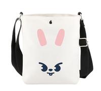AKTAP K Pop Lee-Know Gifts Lee-Know Face Character Crossbody Bag K Pop Boy Group Shoulder Bag for Member Fans Kpop Merch (CB, Lee-Kn-w Face CB-HT2)