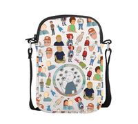AKTAP King Hill Merch Gifts Bobby Character Mini Crossbody Bag for TV Series Fans Gifts King Hill Cartoon Cell Phone Bag (CB, Bobby Mini CB-HT)