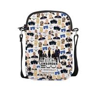 AKTAP Law TV Show Gifts Order Series Crossbody Bag Law&O Characters Gifts Law Detective Inspired Crossbody Purse for Fans (CB, Trust me Mini CB-HT)