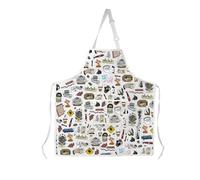AKTAP Mafia Gift The Sopran-s Character Apron The Many Saints of Newa-k Movie Gifts for True Crime Lovers Mafia Merch (Sopran-s Apron)