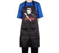 AKTAP Michael Horror Gifts I Would Follow You Anywhere Kitchen Apron Villains Killers Horror Apron Michael Fans Birthday Gift (Michael Horror Apron)