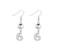 AKTAP Musical Movie Inspired Earrings Musicals Queens Charm Jewelry Drama Gifts for Musical Theatre Lovers Majors, S, Stainless Steel, No Gemstone