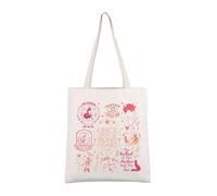 AKTAP Once Upon a Broken Heart Book Merch OUAPH Series Inspire Gift Fantasy Book Lover Gift Bookish Gift SG Book Tote Bags (SG Book Tote)