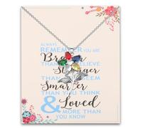 AKTAP Order Of The Eastern Star Gifts Masonic Flower Necklace Sorority Sister Gift Greek Sorority Symbol Jewelry for Her, S, Stainless Steel, No Gemstone