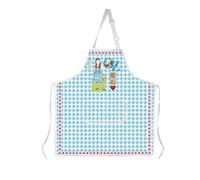 AKTAP OZ Kitchen Apron Red Ruby Slippers Inspired Adjustable Cooking Apron Dorothy Oz Gifts for Movie Lover Anime Gifts (OZ Apron)