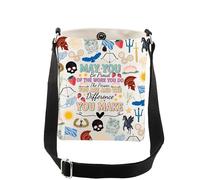 AKTAP P Jackson Book Merch Camp Half-Blood Inspired Crossbody Bag for Book Lovers May You Be Proud of The Work That You Do (CB, P Jackson CB-HT)