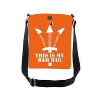 AKTAP Percy Movie Inspired Gifts Percy Book Lover Crossbody Bag This Is My DAM Bag Camp Half Blood Merch Bookish Gifts (CB, This Is My DAM CB-HT)