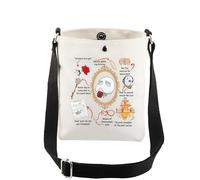 AKTAP Phantom Opera Musical Shoulder Bag Phantoms Fans Gifts Broadway Musical Crossbody Bag for Musical Theater Lover Gifts (CB, Opera Mask CB-HT)
