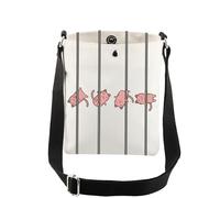 AKTAP Pole Dancing Gifts Funny Cat Pole Dance Crossbody Bag for Pole Dancing Lover Gifts Pole Dance Teacher Purse (CB, Dancing cat CB-HT)