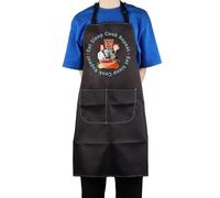 AKTAP Rat Chef Merchandise Gifts Rat Chef Adjustable Apron Mouse Chef Cooking Gift for Baking Grilling Rat Fans Gifts (AP, Eat Sleep Cook Repeat Apron-HT)
