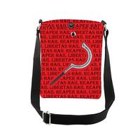 AKTAP Red Rising Book Series Merchandise Hail Libert-s Hail Reape- Crossbody Bag Red Rising Inspired Purse for Bookish Merch (CB, Hail Libert-s CB-HT)
