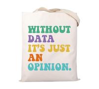 AKTAP School Psychologist Tote Bag Future School Psych Gift Data Analyst Gift School Psych Bag For Teacher Appreciation Gift (Data Analyst TOTE)