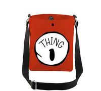AKTAP Seussical Musical Merch Thing Character 1 Crossbody Bag Seuss Adjustable Messenger Dr Fans Gifts Seuss Book Lover Gifts (CB, Seuss 1 CB-HT)