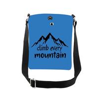 AKTAP Sound of Inspired Music Merch Gifts Climb Every Mountain Crossbody Bag Song Lyric Shoulder Musical Broadway Fans Gift (CB, climb every mountain CB-HT)