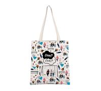 AKTAP The Fault Stars Merchandise Okay Okay Tote Bag Movie Inspired Gifts G John Books Tote Romance Book Lovers Gifts (TOTE, Fault Stars TB-HT)