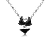 AKTAP The R Horror Show Inspired Bikin- Necklace Horrors Show Jewelry Horror Movie Themed Merch Musical Theater Lover Gifts, S, Stainless Steel, No Gemstone