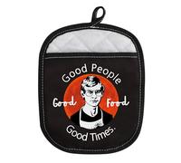 AKTAP True Crime Junkie Merch Jeff Dahmer Baking Glove Baker Oven Pad Serial Killer Oven Mitt for Podcast Lovers Gifts (Good People Oven Mitt-HT)