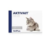 AKTIVAIT Brain Function Support Supplement for Cats 60 Capsules