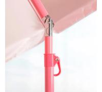 Aktive 62484 220 Cm Tiltable Upf50+ Beach Umbrella