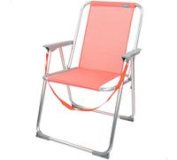 Aktive Beach Aluminum Fixed Folding Chair Orange