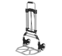 AKTIVE Multi-purpose beach trolley, measures 40 x 40 x 75/100 cm, extendable, aluminium, with elastic cord for greater fixation, supports up to 70 kg, transport carts (62458)