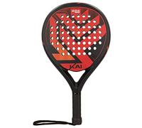 AKTIVE Padel Racket Kai 2.2, Carbon Fiber, Lightweight 340g, EVA, Round Shape, Low Balance, 46 x 26 x 3.8 cm, for Defensive Players & Beginners