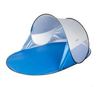 AKTIVE Pop Up Beach Tent, 120 x 200 x 90 cm, 2 People, UV50 Protection, Silver Inner Coating, Includes Pegs, Water Column 300 mm, Transport Bag, Folding Tents (62322)