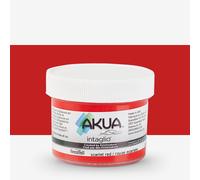 Akua : Intaglio Ink : 2oz : 59ml : Scarlet Red