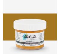 Akua : Intaglio Ink : 2oz : 59ml : Yellow Ochre