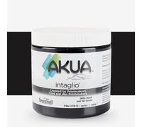 Akua Intaglio Ink, Lamp Black, 8oz