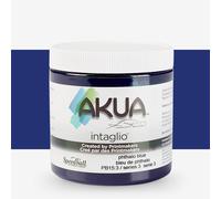 Akua : Intaglio Ink : 8oz : 236ml : Phthalo Blue