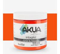 Akua : Intaglio Ink : 8oz : 236ml : Pyrrole Orange