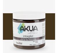 Akua : Intaglio Ink : 8oz : 236ml : Raw Umber