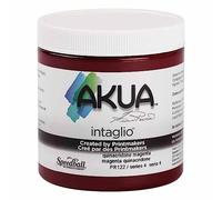 Akua Intaglio Ink, Quinacridone Magenta, 8 Oz
