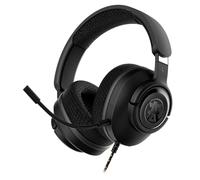 AKUMA SEINEN H04 Wired Gaming Headset - Mic with Noise Cancelling 50 mm Stereo Sound, 3.5 mm Jack - Compatible with PC, PS5, Xbox, Switch, Smartphone - Extended Comfort