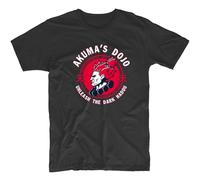 Akuma'S Dojo Unleash The Dapk Hakou Demon Dojo Printing T Shirt Custom Tee Crew Neck Unisex Short Sleeve T-Shirt XXXL Black