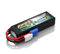 Gens Ace 4S 14.8V 5000mAh 60C LiPo RC Car Battery w/EC5 Connector