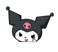 Akutoer Anime Car Sticker, Reflective Car Bumper Sticker, Kawaii Car Accessories, Cute Hood Decals for Cars