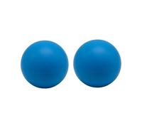 AKUYAO 2PCS/Set 35mm LB-35 M6 Metal Fight Stick Ball Head Arcade Joystick Ball Top Multi Color Replacement (Blue-Plated)