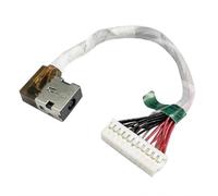 AKUYAO DC IN Power Jack Charging Port Socket Plug Cable for HP Omen 7 8plus 17-CK 17T-CK 17-CK2077NG TPN-Q266 330W M45544-S32 M57115-001