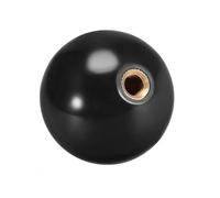 AKUYAO Joystick Ball Top Ball 35mm M6 Screw Hole for Arcade Game Joystick Handle DIY Parts (BLACK)