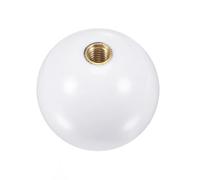 AKUYAO Joystick Ball Top Ball 35mm M6 Screw Hole for Arcade Game Joystick Handle DIY Parts (WHITE)