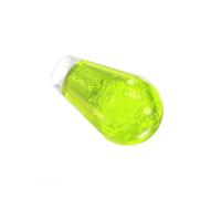 AKUYAO Joystick Transparent Crystal Bubble Ellipse Top Ball Head Handle Knob for Arcade Game Handle Replacement Parts (Transparent Yellow)