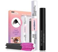 Akxsinka Lash Bond and Seal Remover Kit, Cluster Lash Glue Bond and Seal Waterproof for DIY EyeLash extensions, Easy Removal and Gentle Eyelash cluster Remover 15ML